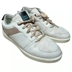 Cole Haan Grand Crosscourt Womens Size 8.5 Fur Lined Tennis Shoes